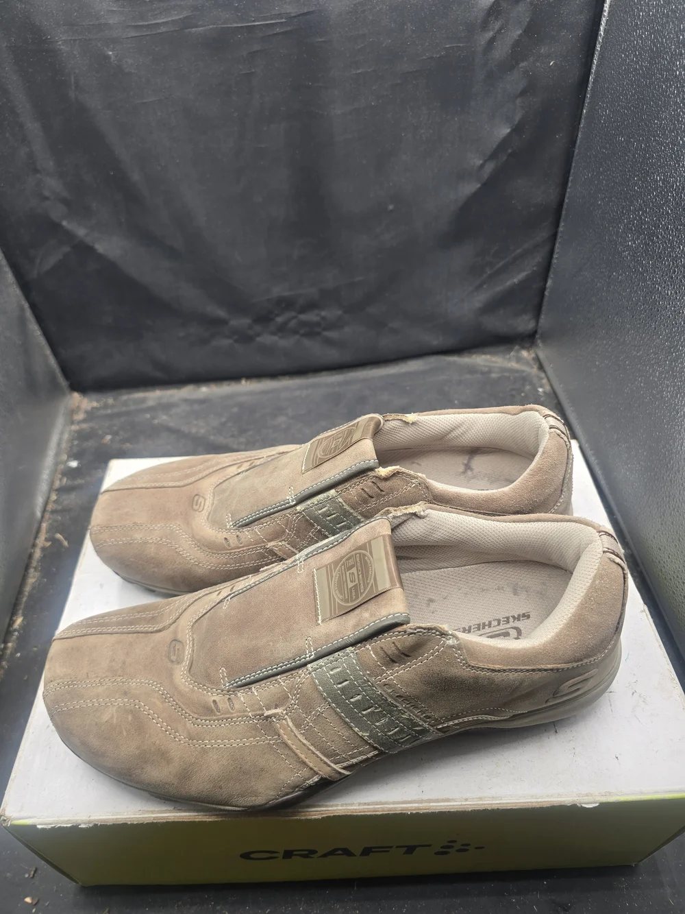 Skechers Men's Slip-On Casual Shoes - Taupe